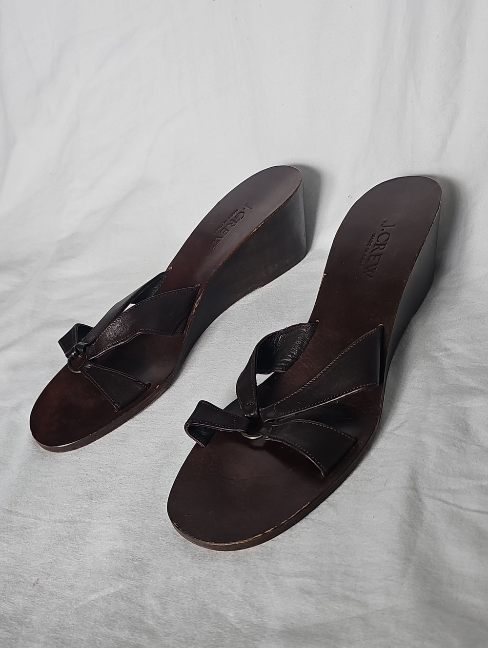 J Crew Wedges Ring  Sandals